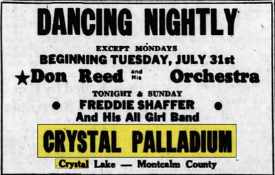Crystal Palladium - July 1951 Ad